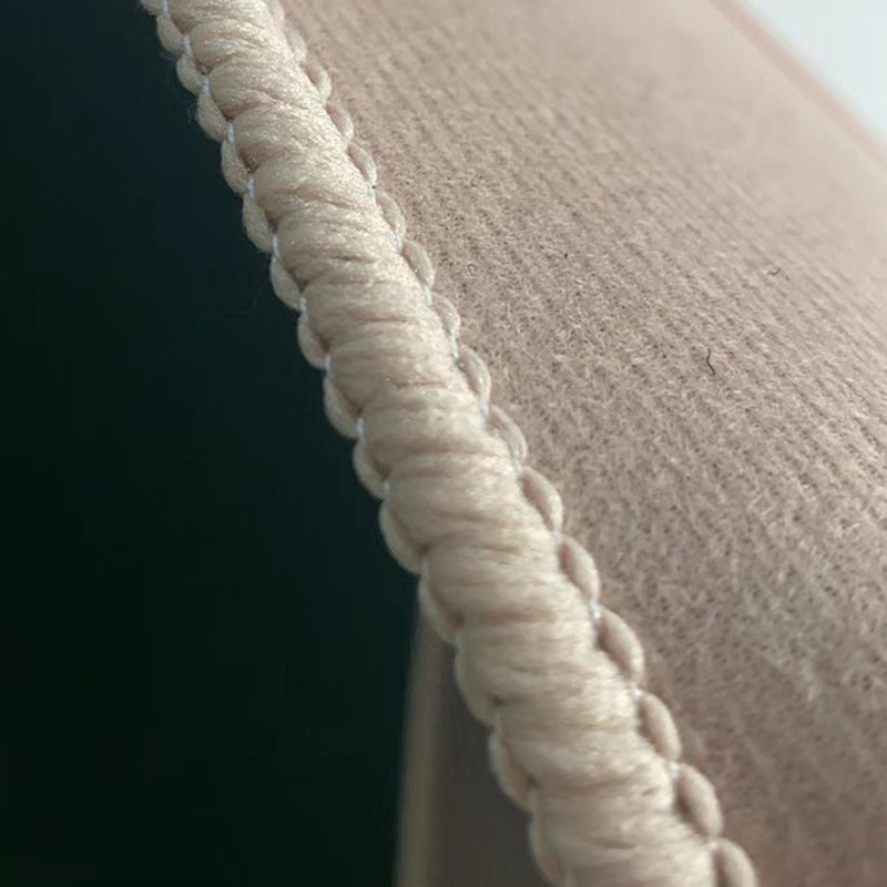 Modern Line Rug Beige Polyester Indoor Rug Washable Rug for Home Decor