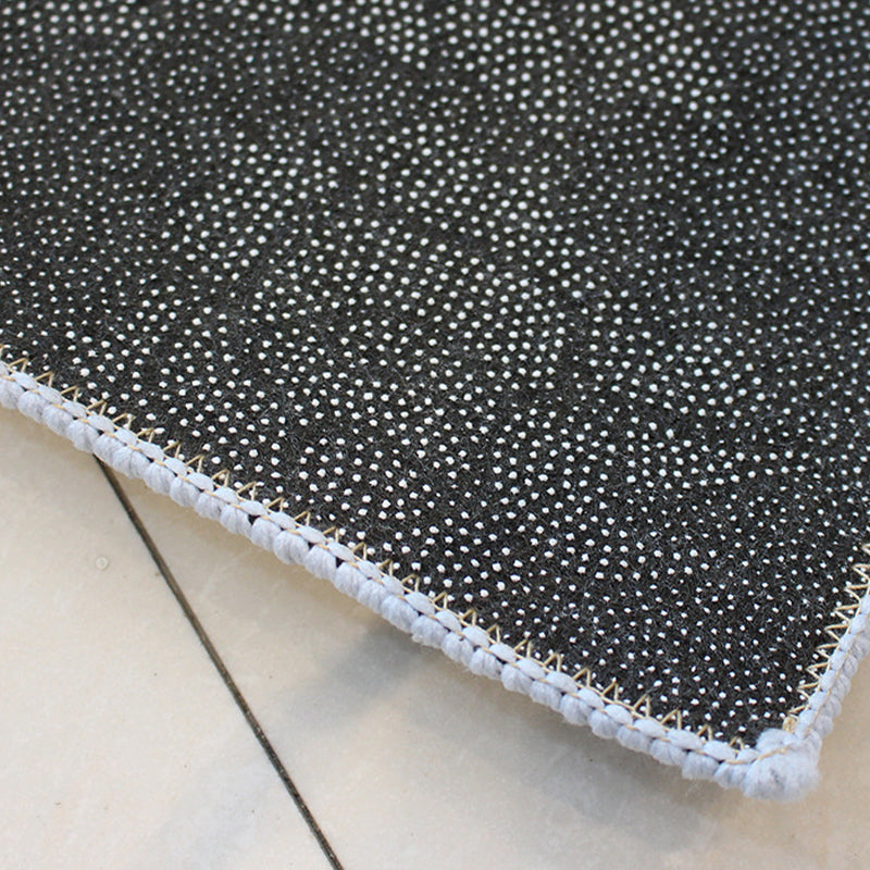 Modern Line Rug Beige Polyester Indoor Rug Washable Rug for Home Decor