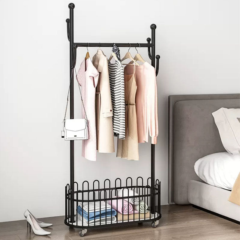 Metal Entry Hall Tree Light Luxury Coat Hanger for Hallway , 67.71" H