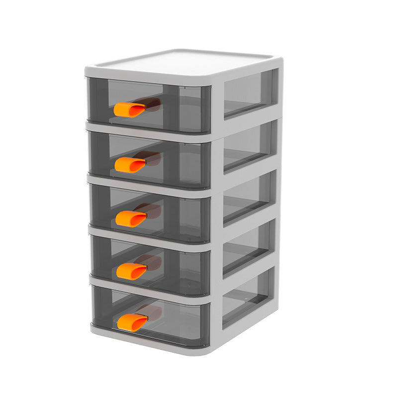 Contemporary Cabinet Acrylic Drawers Filing Cabinet for Home Office