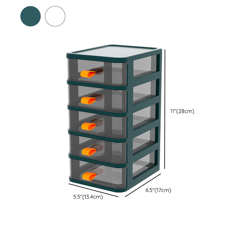 Contemporary Cabinet Acrylic Drawers Filing Cabinet for Home Office
