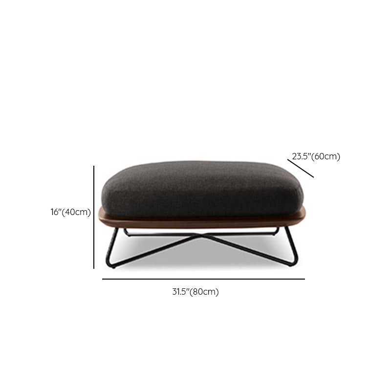 Tropical Outdoor Patio Sofa Wicker/Rattan Gray Fabric Water Resistant