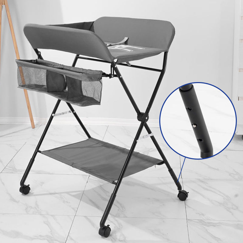 Portable Changing Table Modern Baby Changing Table with Basket