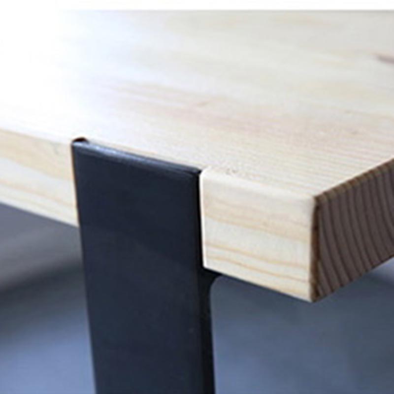 Indoor Contemporary Bar Dining Table Rectangle Wood Bar Stool Table