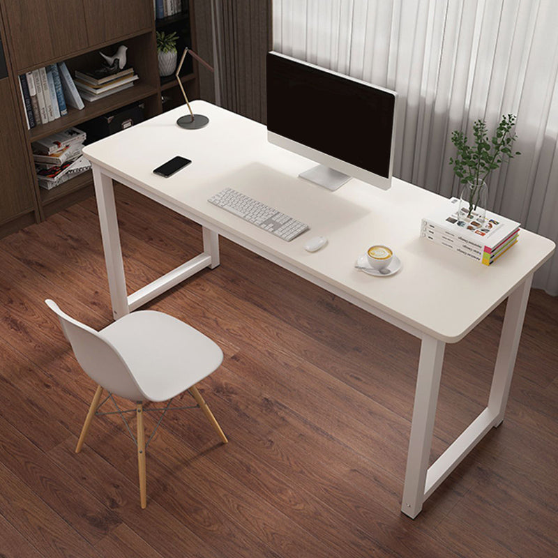 Contemporary Pub Table with Metal Frame Matte Finish Faux Wood Top Bar Table