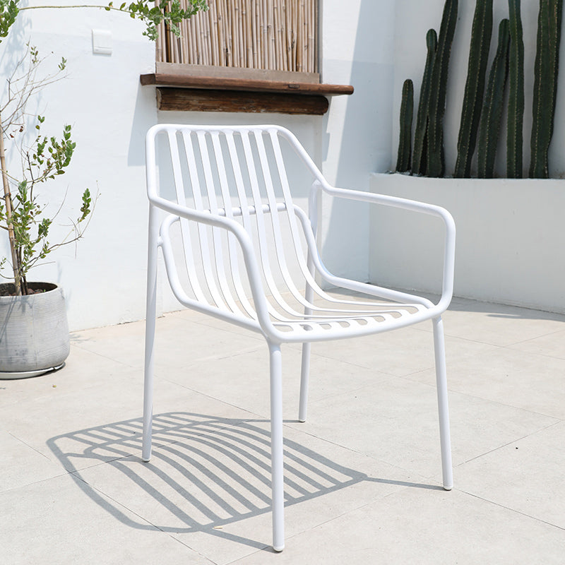 Contemporary Style 1/5 Pcs Bistro Set Metal Round Bistro Table Set