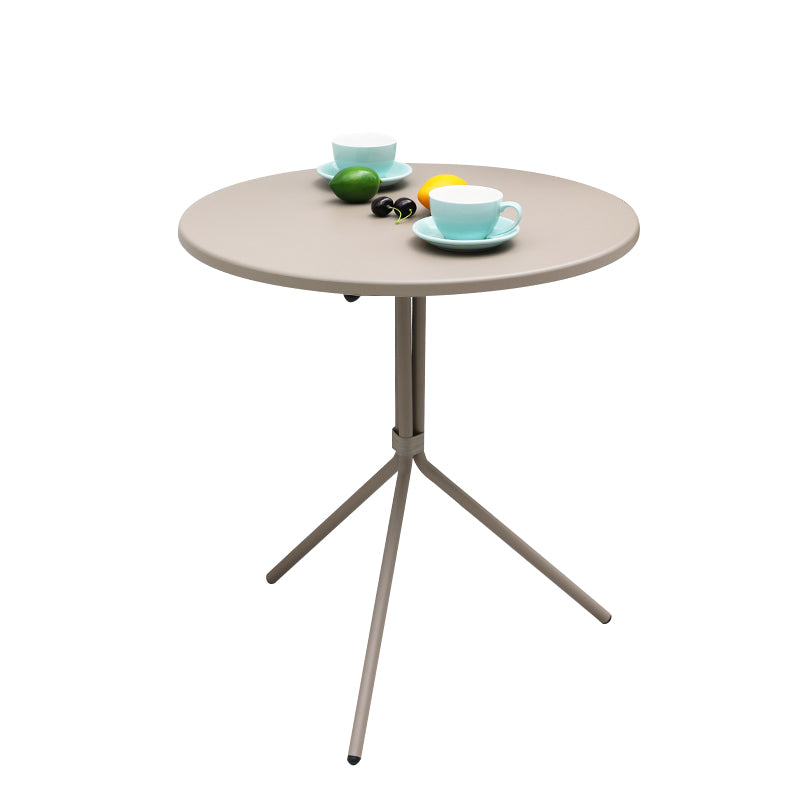 Contemporary Style 1/5 Pcs Bistro Set Metal Round Bistro Table Set