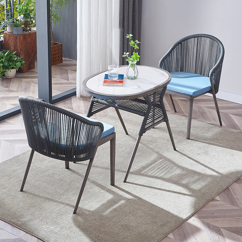 Contemporary Style 1/3 Pcs Dining Set Stoner Dining Table Set