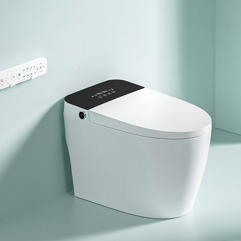 Modern All In One ABS Toilet Floor Mounted Siphon Jet Flush Toilet