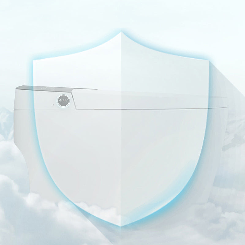 Modern All In One ABS Toilet Floor Mounted Siphon Jet Flush Toilet