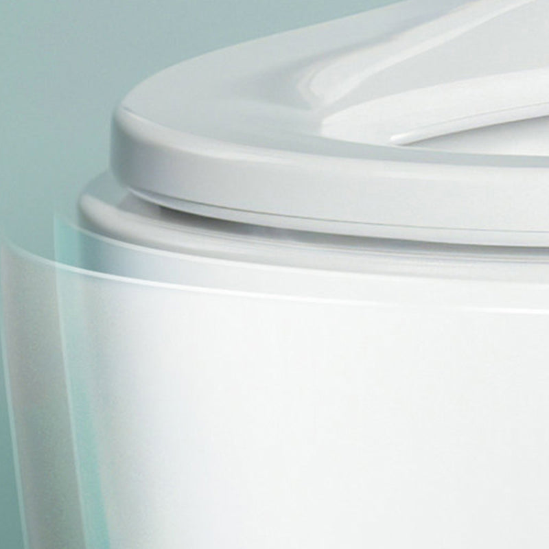 Modern All In One ABS Toilet Floor Mounted Siphon Jet Flush Toilet