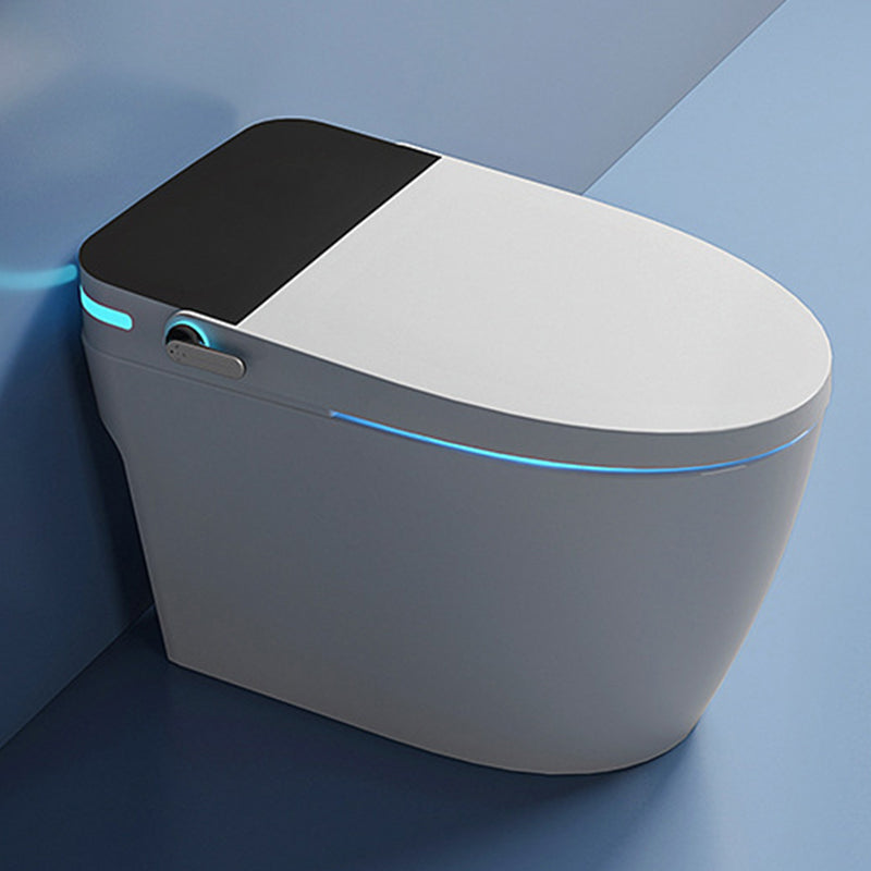 Modern One Piece ABS Toilet Floor Mounted Siphon Jet Urine Toilet
