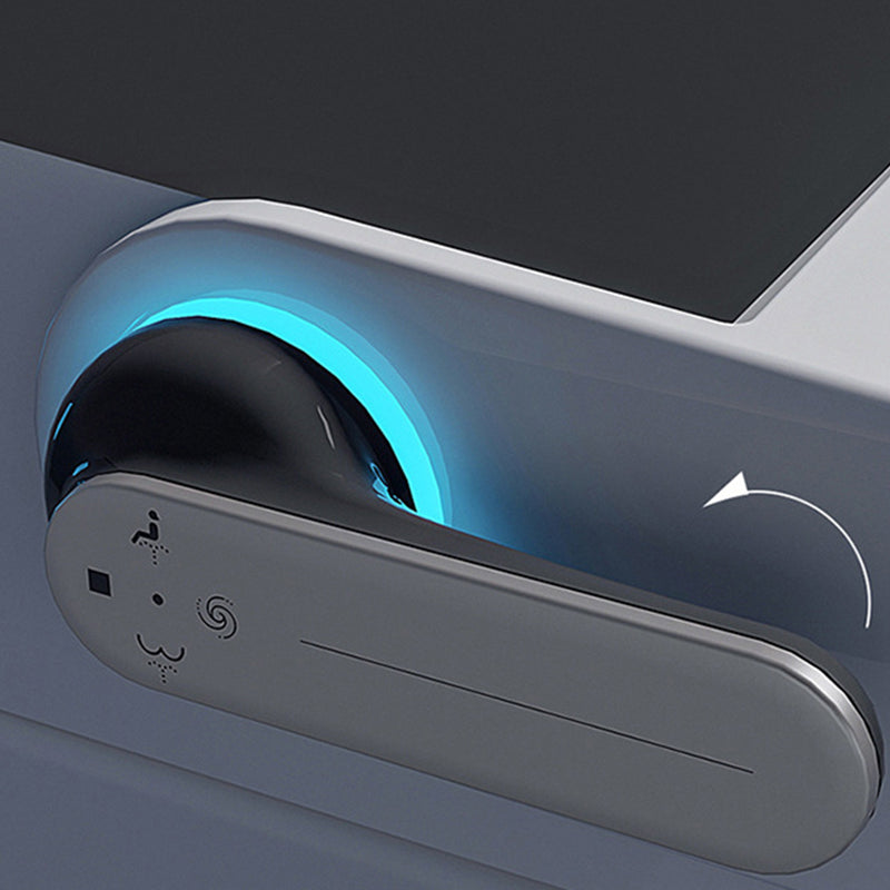 Modern One Piece ABS Toilet Floor Mounted Siphon Jet Urine Toilet