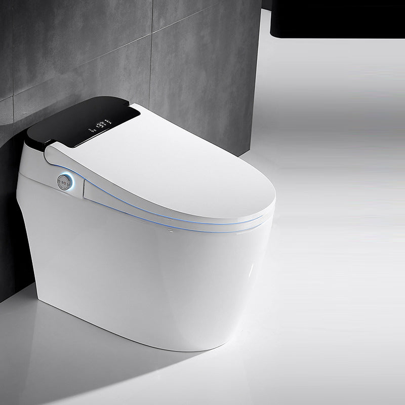 Modern All In One Toilet Floor Mounted Siphon Jet ABS Flush Toilet