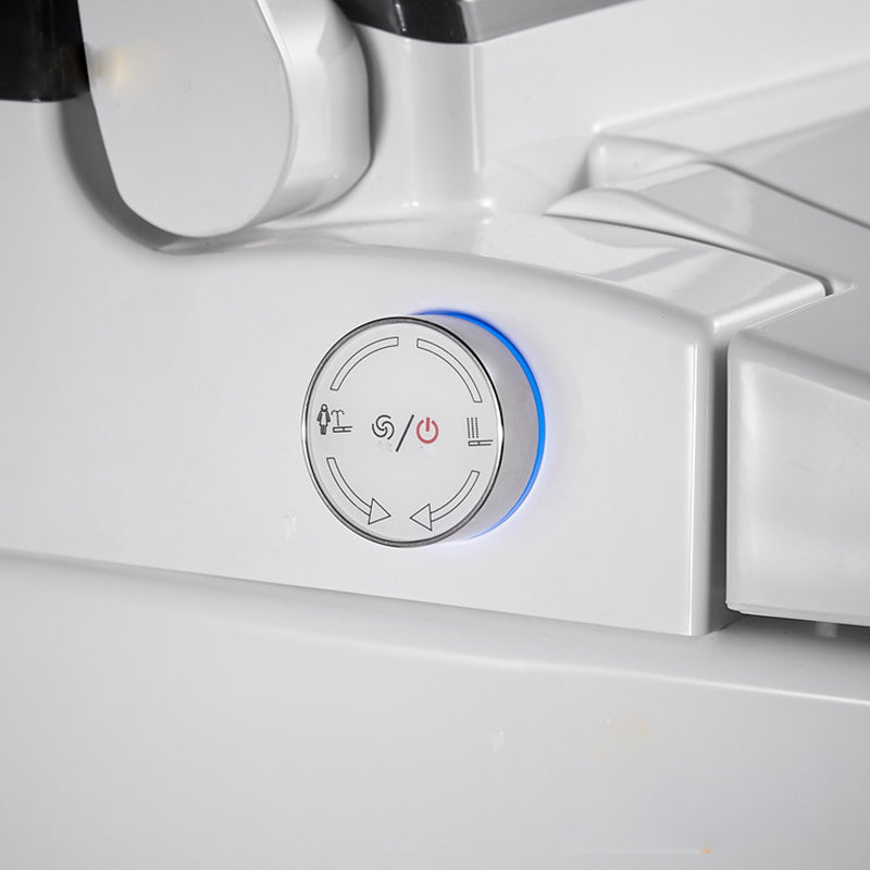 Modern All In One Toilet Floor Mounted Siphon Jet ABS Flush Toilet