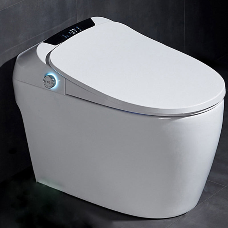 Modern All In One Toilet Floor Mounted Siphon Jet ABS Toilet Bowl