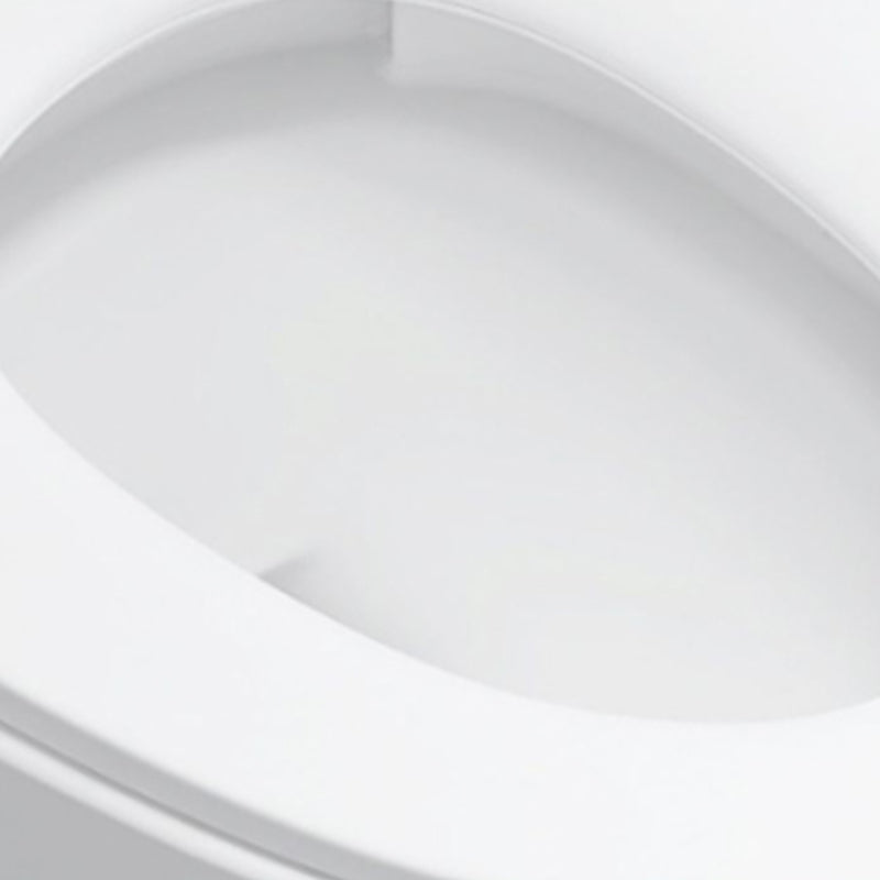 Modern Seat Included Flush Toilet One-Piece White Urine Toilet for Bathroom