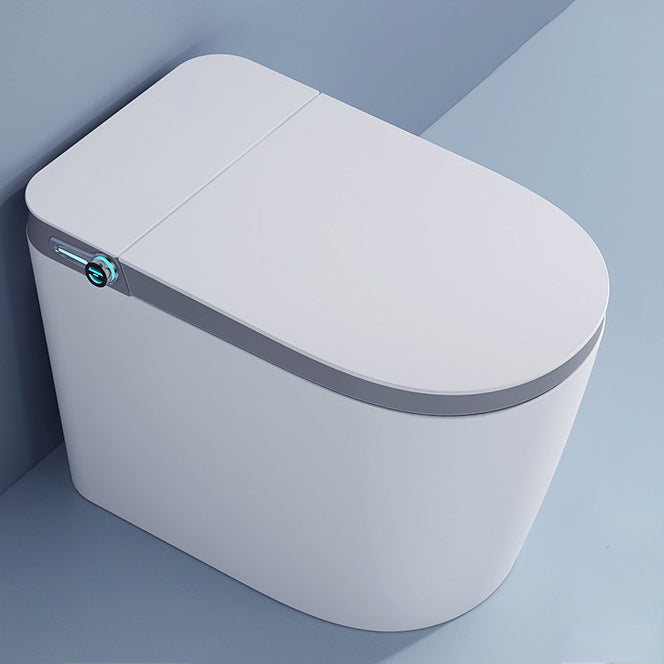 Elongated Floor Mount Bidet All-In-One Bidet with Heated Seat