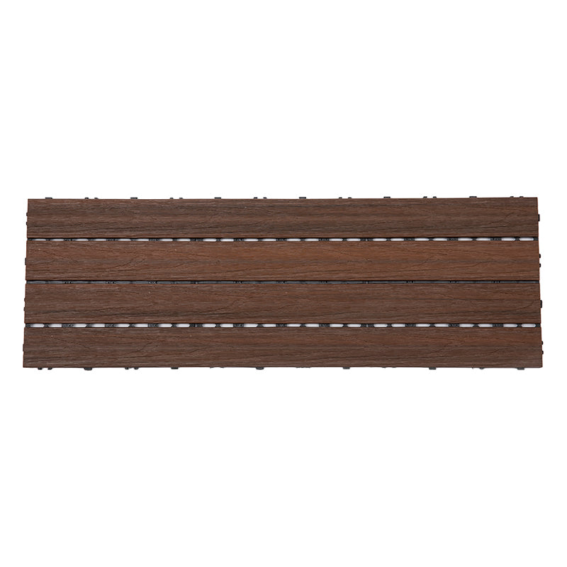 Modern Floor Board Outdoor Waterproof Rectangular Wooden Decking Tiles