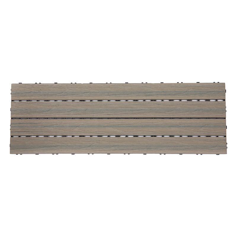 Modern Floor Board Outdoor Waterproof Rectangular Wooden Decking Tiles