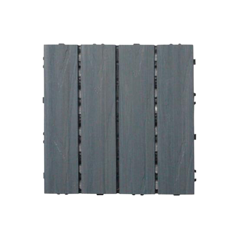 Modern Floor Board Outdoor Waterproof Rectangular Wooden Decking Tiles