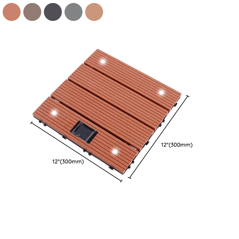 Striped Pattern Patio Flooring Tiles Square Snapping Flooring Tiles Floor Board