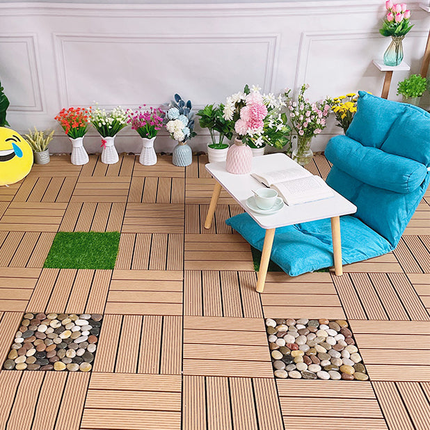 Deck Plank Wooden Outdoor Waterproof Slip Resistant Floor Board