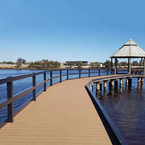 Striped Pattern Patio Flooring Tiles Nailed Flooring Tiles Floor Board