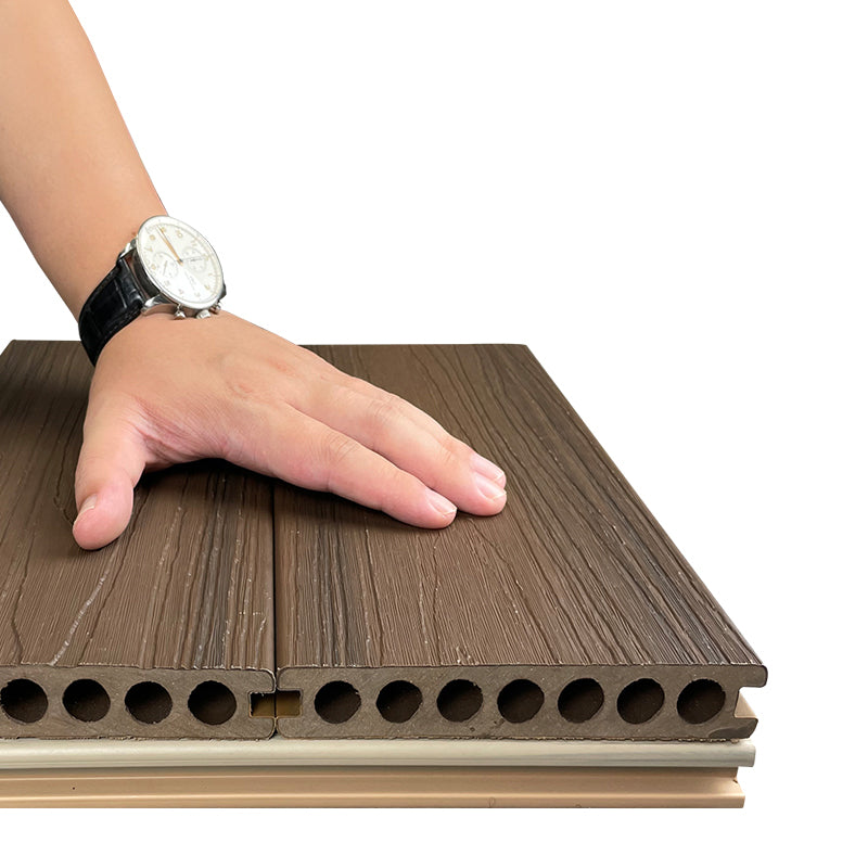 Rectangular Wood Deck/Patio Flooring Tiles Interlocking for Outdoor Flooring