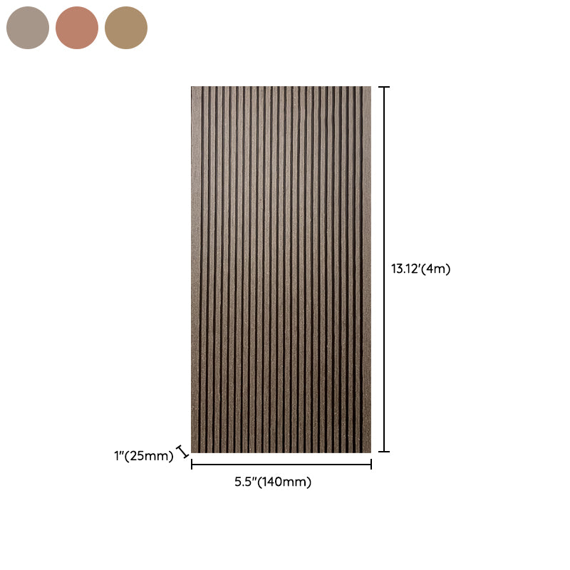 Rectangular Wood Deck/Patio Flooring Tiles Interlocking for Outdoor Flooring