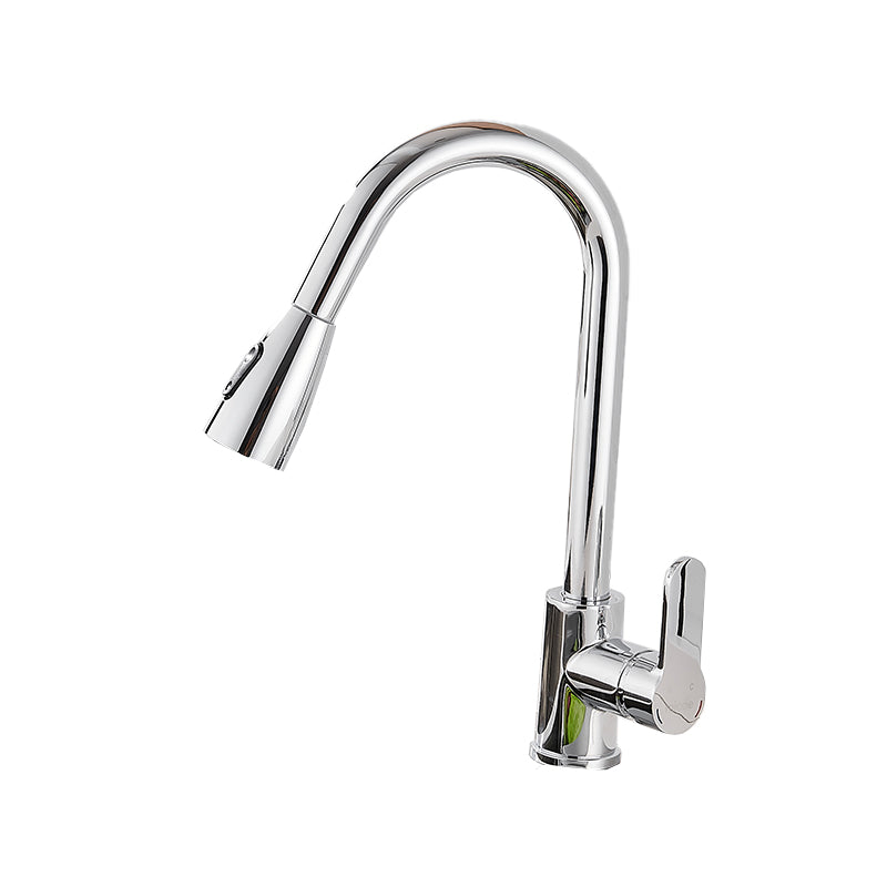Modern Style Kitchen Faucet High Arc Pull Down Kitchen Faucet