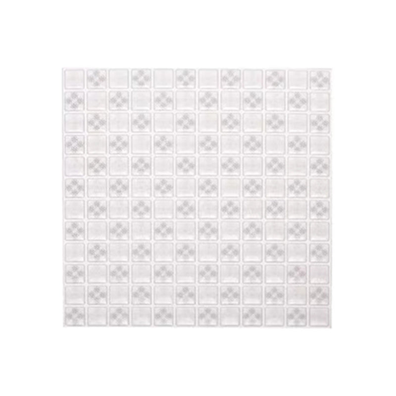 Plastic Peel & Stick Mosaic Tile Waterproof Peel & Stick Mosaic Tile with Square Shape