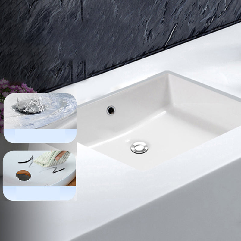 Bathroom Sink Modern Style Hole Design Ceramic Bathroom Sink(Not Including Faucet)