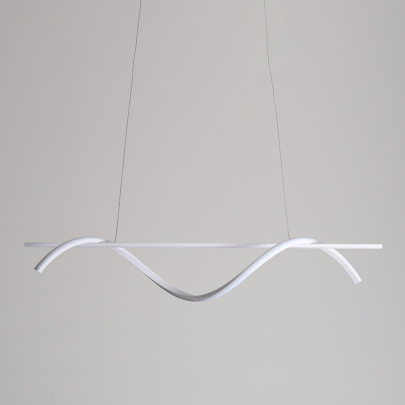 Modernism White/Black Kitchen Island Lighting Unique Ceiling Light for Bedroom
