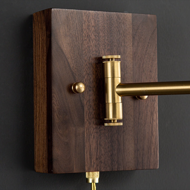 Metal Modern Wall Sconce Geometric Shape Wall Light with Ceramic Shade for Living Room