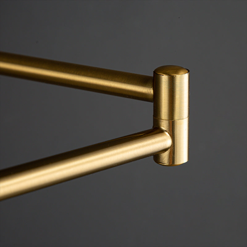 Metal Modern Wall Sconce Geometric Shape Wall Light with Ceramic Shade for Living Room