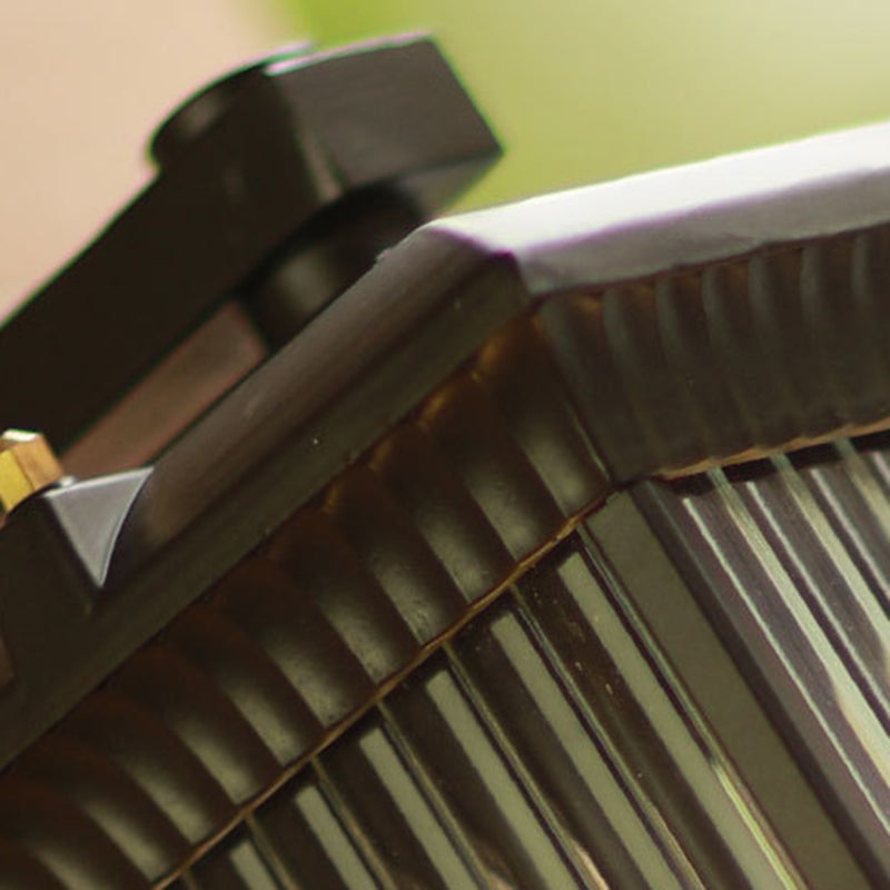 Industrial Metal Wall Sconce Rectangle Shape Wall Light with Glass Shade for Living Room