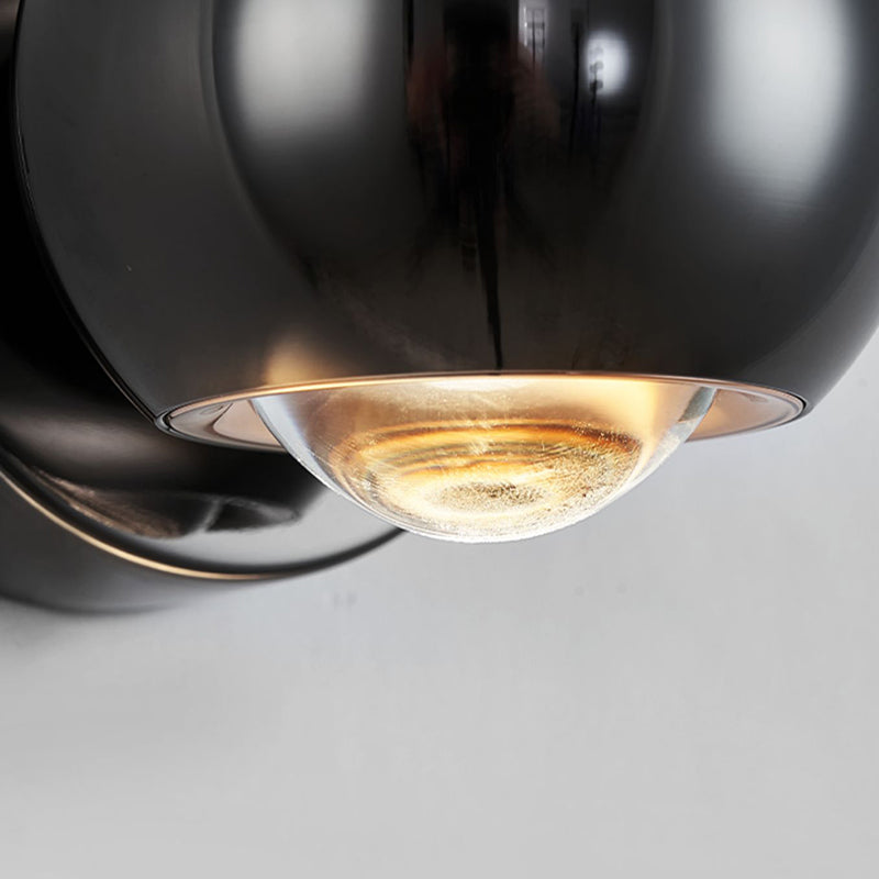 Modernism Wall Sconce Spherical Sconce Lighting with Metal for Bedroom