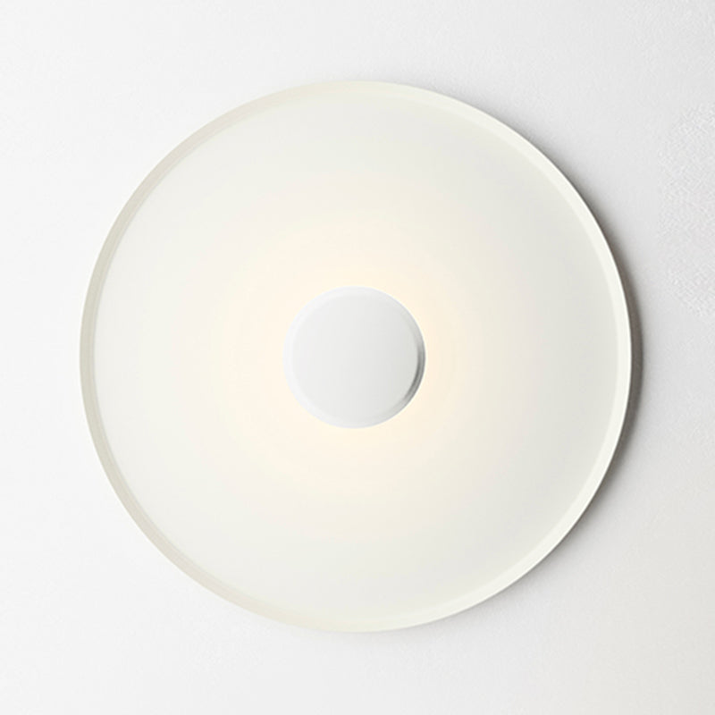 Contemporary Geometric Shape Wall Lamp Metal Shade Wall Lighting for Living Room