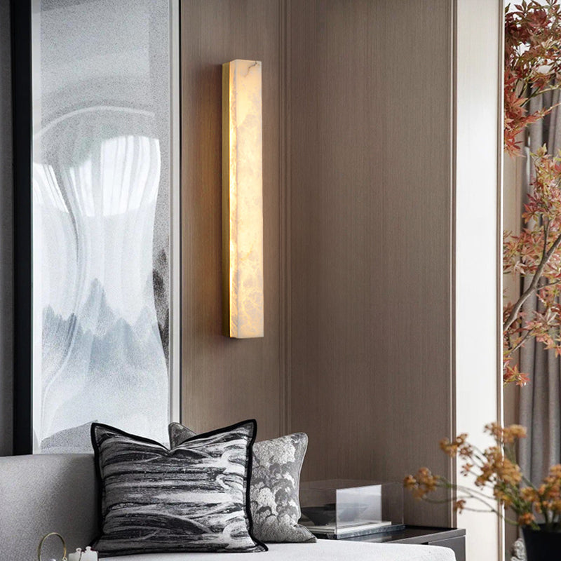 Contemporary Geometric Shape Wall Lamp Metal Wall Lighting for Living Room