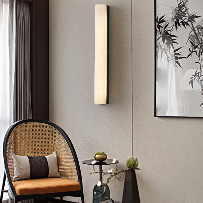 Contemporary Geometric Shape Wall Lamp Metal Wall Lighting for Living Room