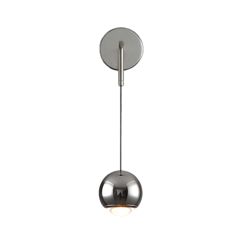 Modernism Wall Sconce Globe Sconce Lighting with Metal for Bedroom