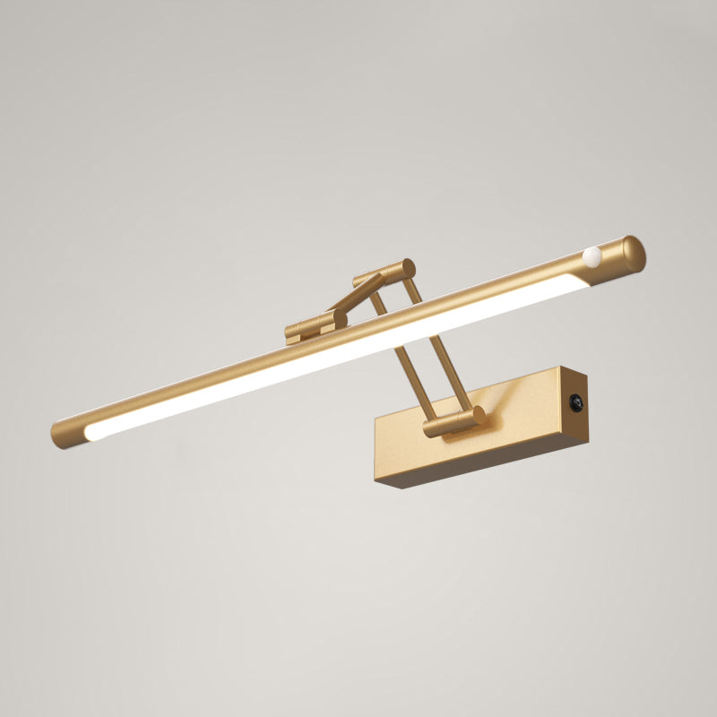 Minimalism Vanity Lighting Adjustable Wall Light Fixture with Metal for Bathroom