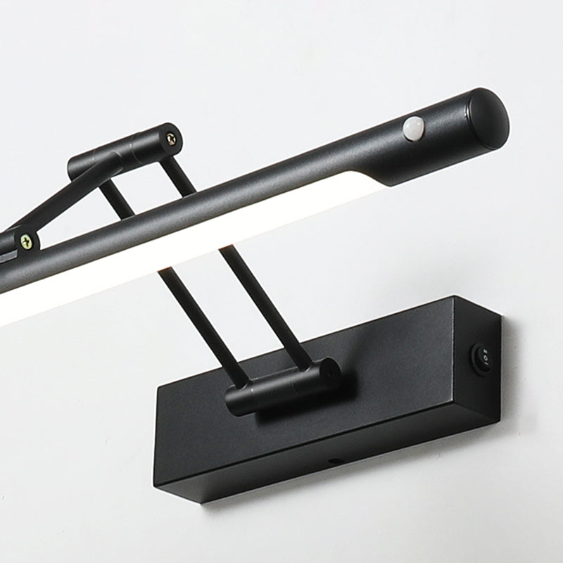 Minimalism Vanity Lighting Adjustable Wall Light Fixture with Metal for Bathroom