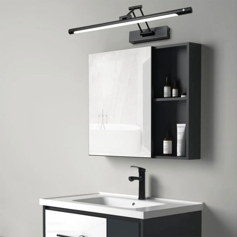 Minimalism Vanity Lighting Adjustable Wall Light Fixture with Metal for Bathroom