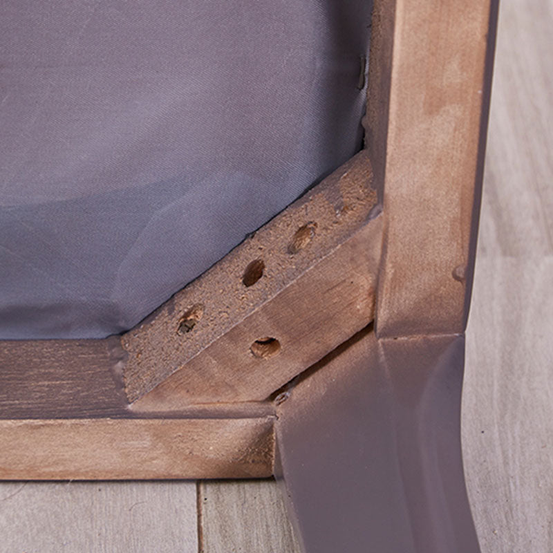 Glam Ottoman Faux Leather Stain Resistant Solid Color Square Ottoman with Legs