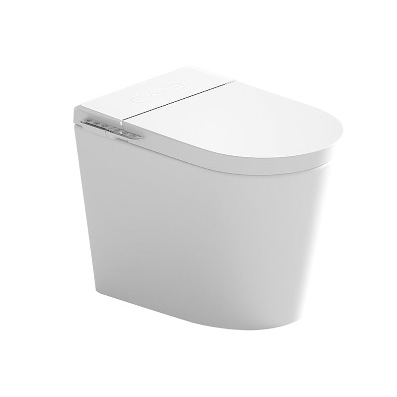 One Piece Toilet Modern Flush Toilet Floor Mounted Siphon Jet ABS Urine Toilet