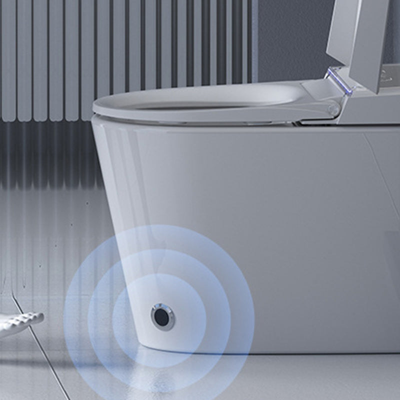 One Piece Toilet Modern Flush Toilet Floor Mounted Siphon Jet ABS Urine Toilet