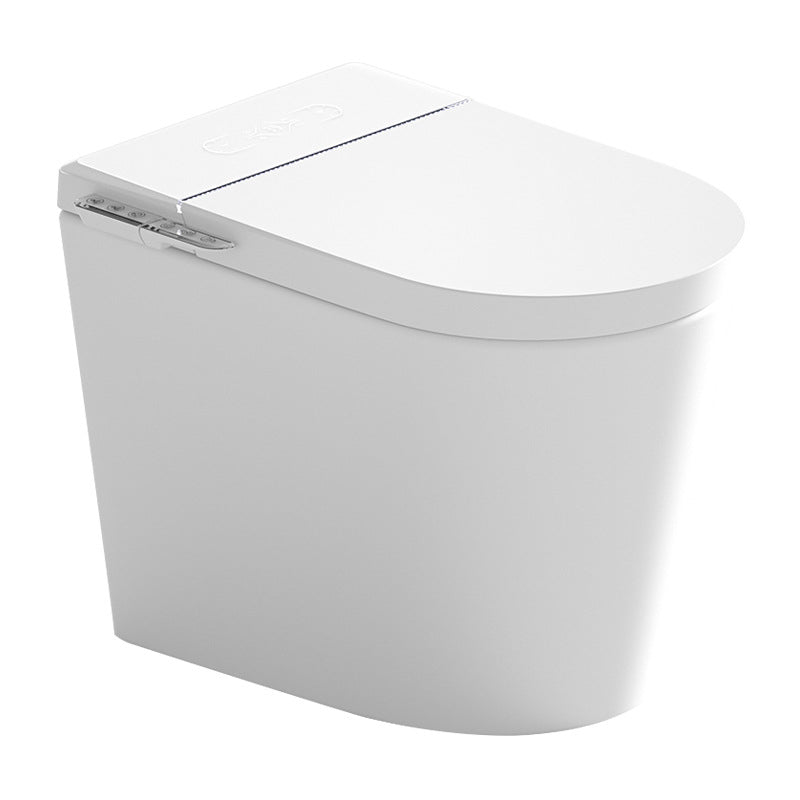 One Piece Toilet Modern Flush Toilet Floor Mounted Siphon Jet ABS Urine Toilet