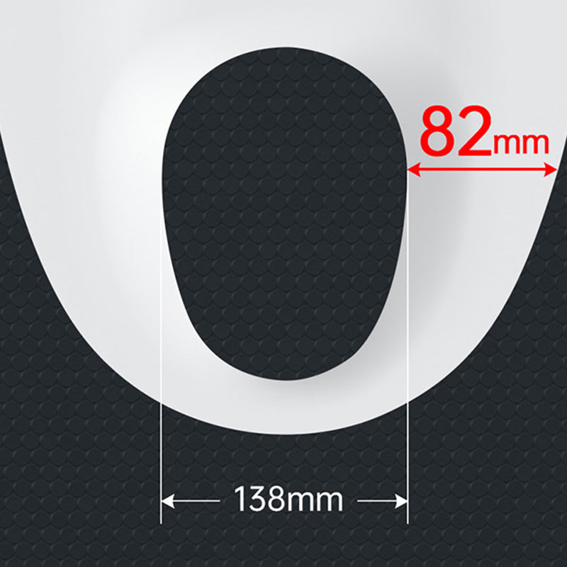 One Piece Toilet Modern Flush Toilet Floor Mounted Siphon Jet ABS Urine Toilet